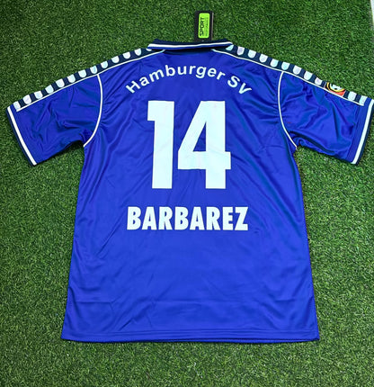 Sergej Barbarez - Hamburger SV 2000-2001 Retro Heimtrikot Fußballtrikot