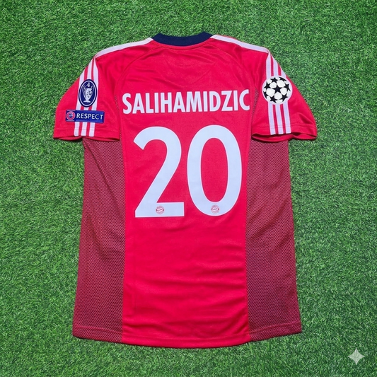 Bayern Munich 2002/03 Home Red Retro Jersey – Hasan Salihamidzic