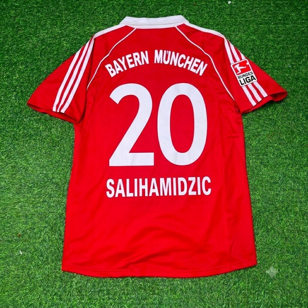 Bayern Munich 2005/06 Bundesliga Red Home Retro Football Jersey – Hasan Salihamidzic