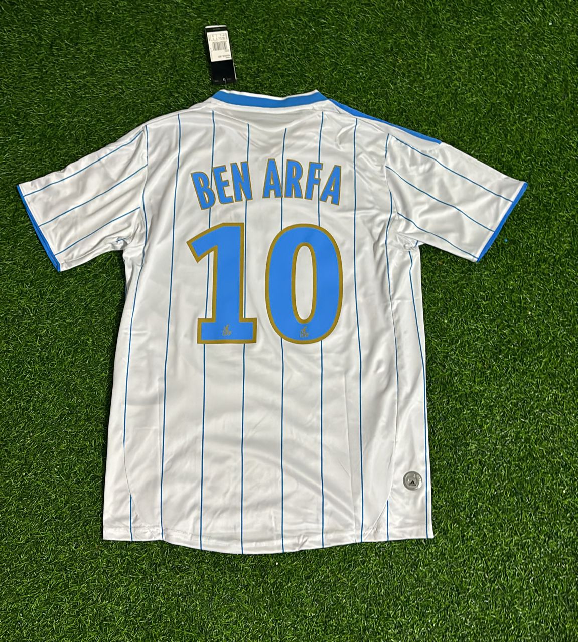 Hatem ben Arfa 10 – Olympique Marseille 2009/2010 Heim Retro Trikot Fußballshirt