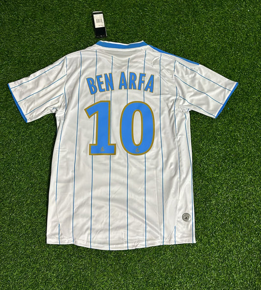 Hatem ben Arfa 10 – Olympique Marseille 2009/2010 Heim Retro Trikot Fußballshirt