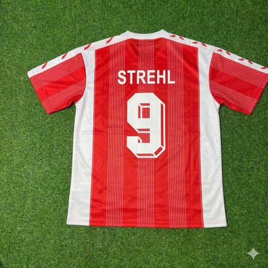 Heinz Strehl 1. FC Nürnberg 1994 Saison Heim Retro Fußballtrikot