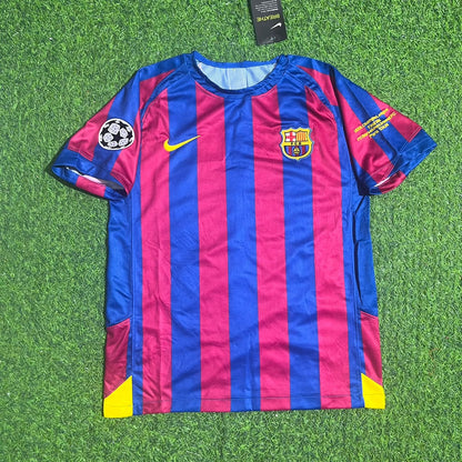 Sebastian Larsson Barcelona 2006 Final Retro Short Sleeve Football Jersey