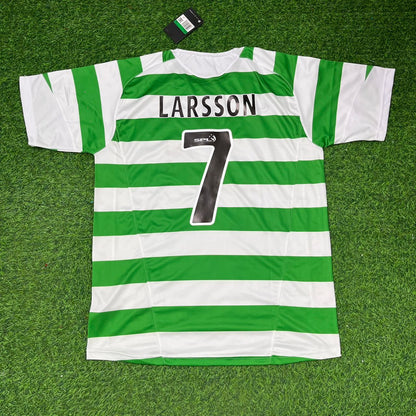 Maillot de football rétro domicile Celtic Henrik Larsson