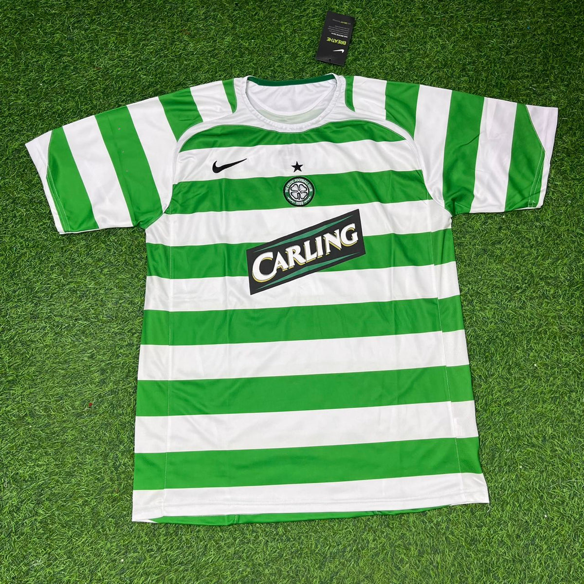 Maillot de football rétro domicile Celtic Henrik Larsson