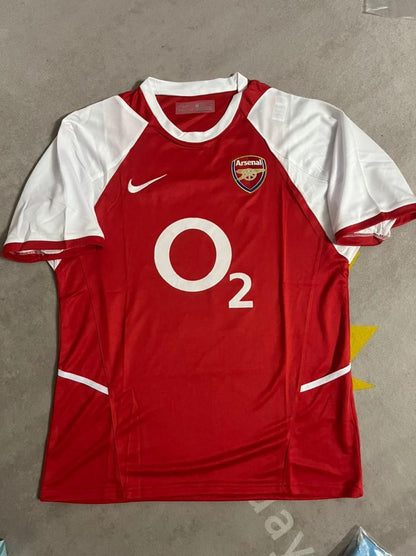 Viktor Gyökeres 14 - Arsenal o2 2002/03 Home Retro Kit Jersey Trikot Maillot Soccer