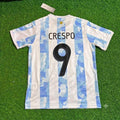 Hernan Crespo - Argentinien Retro Trikot Fußball Trikot Shirt