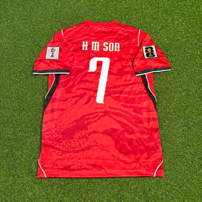 Heung-Min Son South Korea 2026 World Cup Red Football Jersey