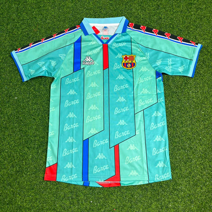 Hristo Stoichkov #8 Barcelona 1996 1997 Home Retro Jersey
