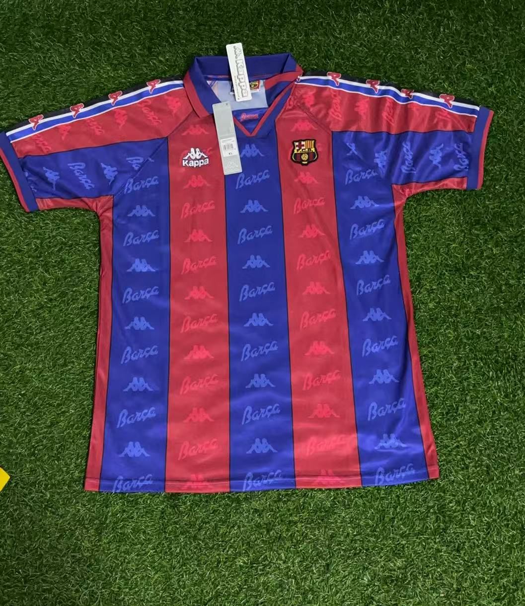 Hristo Stoichkov Barcelona 1996 1997 Retro Jersey Trikot Maillot