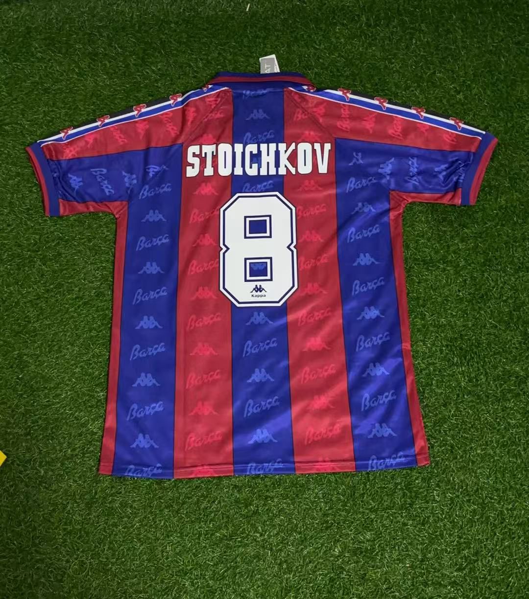 Hristo Stoichkov Barcelona 1996 1997 Retro Jersey Trikot Maillot