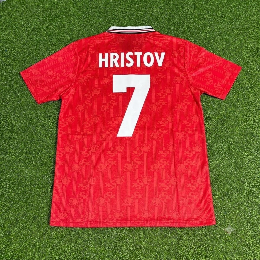 Marian Hristov FC Kaiserslautern 1997-1998 Maillot de football rétro