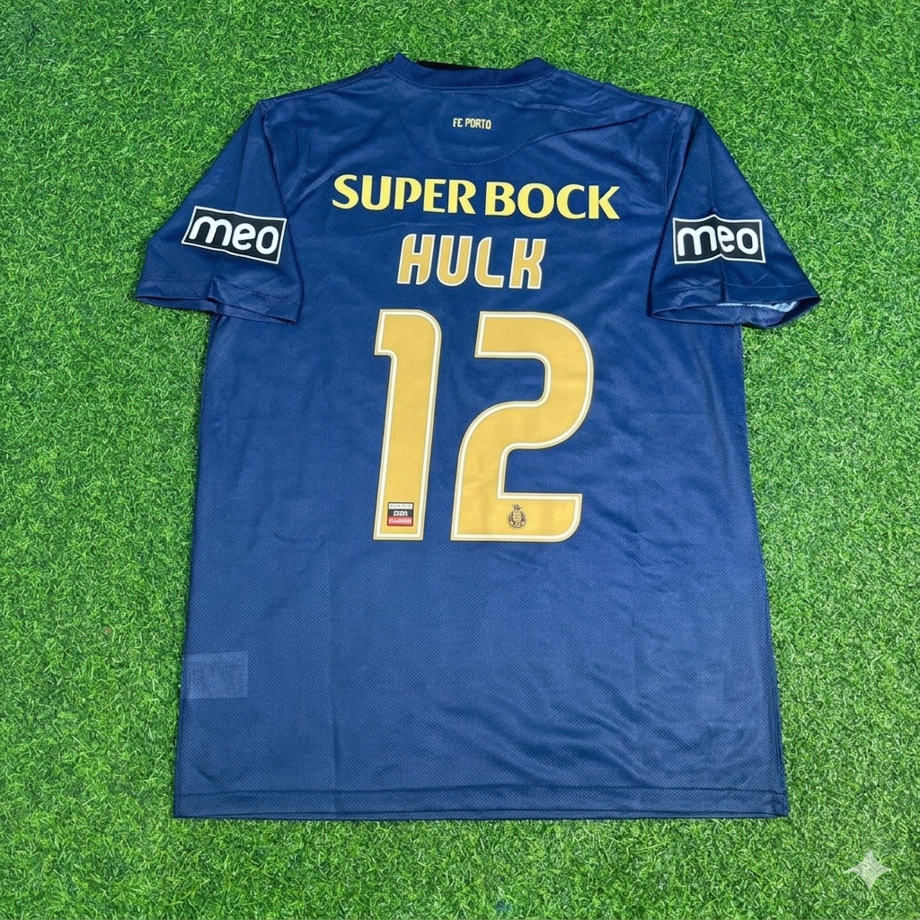 Hulk #12 FC Porto Heim Retro Fußballtrikot