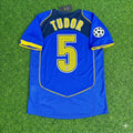 Igor Tudor Juventus 2004-2005 Blue Retro Jersey | Kit | Trikot | Maillot Soccer Shirt