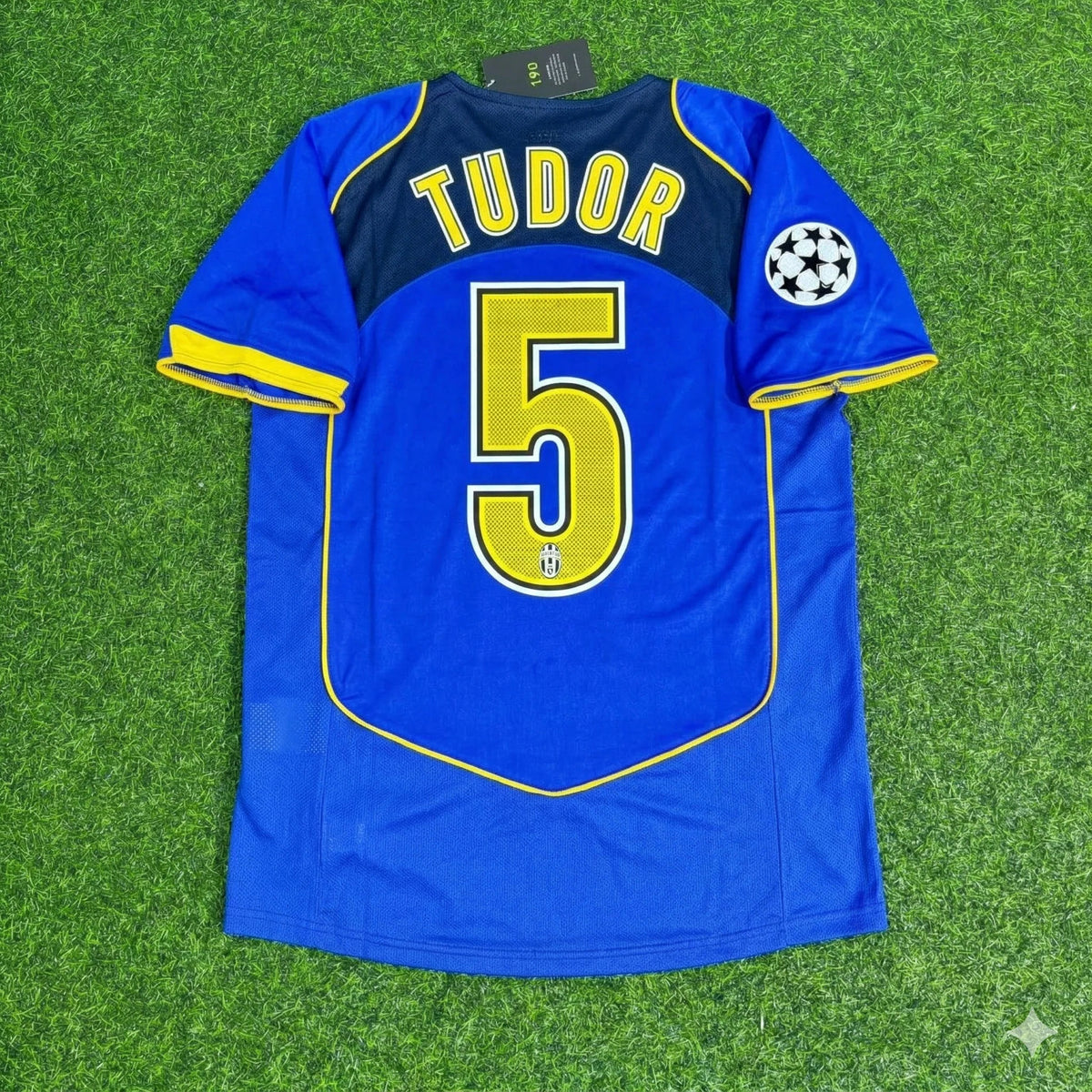 Igor Tudor Juventus 2004-2005 Blue Retro Jersey | Kit | Trikot | Maillot Soccer Shirt