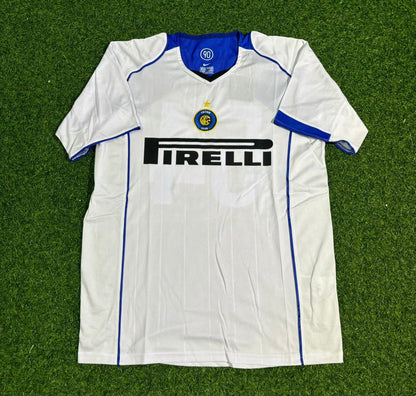 Inter Mailand Retro Trikot 2004-2005 Weiß