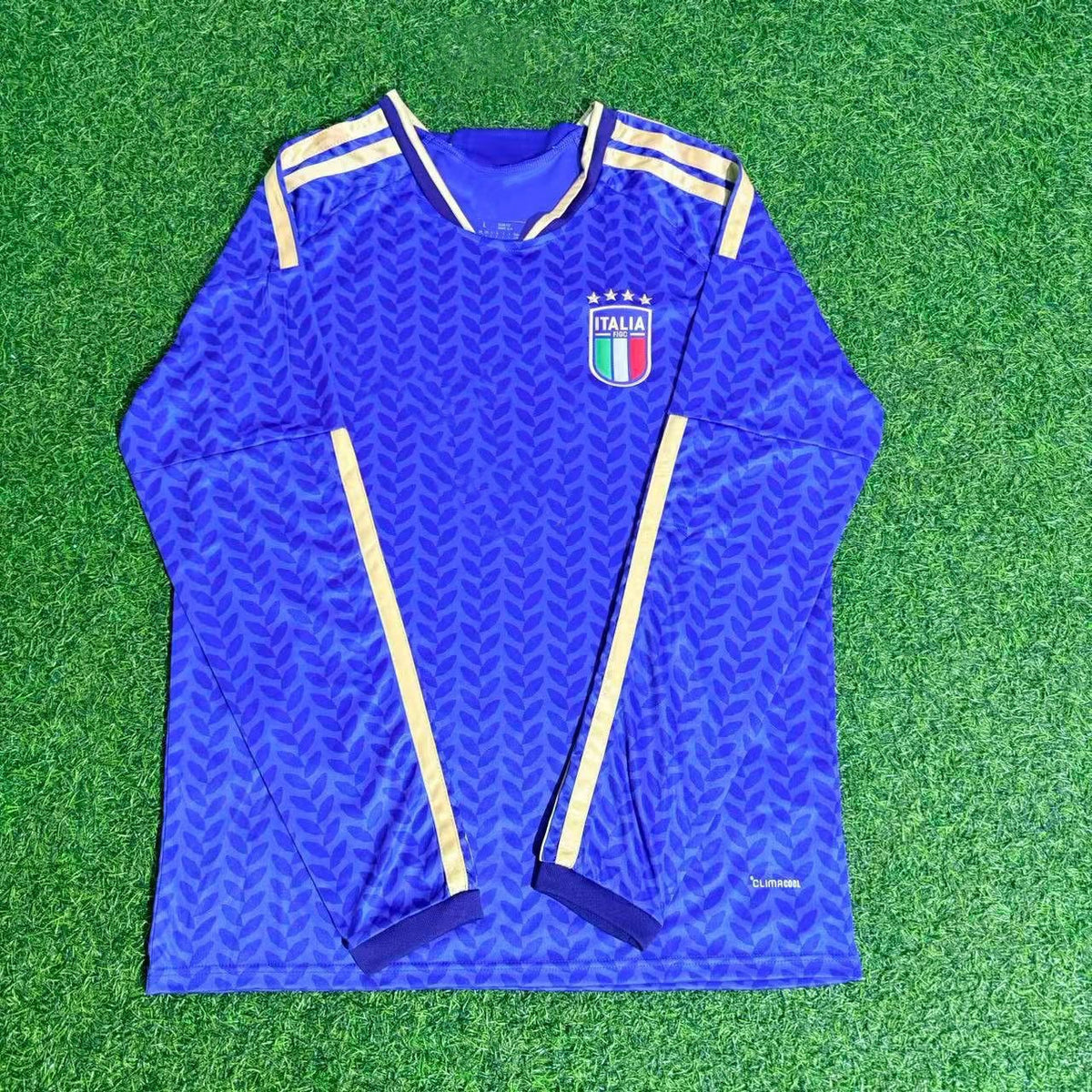 Italien 2026 Langarm-Fußballtrikot zur Weltmeisterschaft