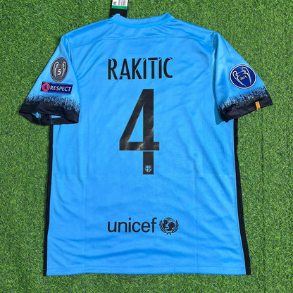 Ivan Rakitic Barcelona 2015/2016 Retro Fußballtrikot