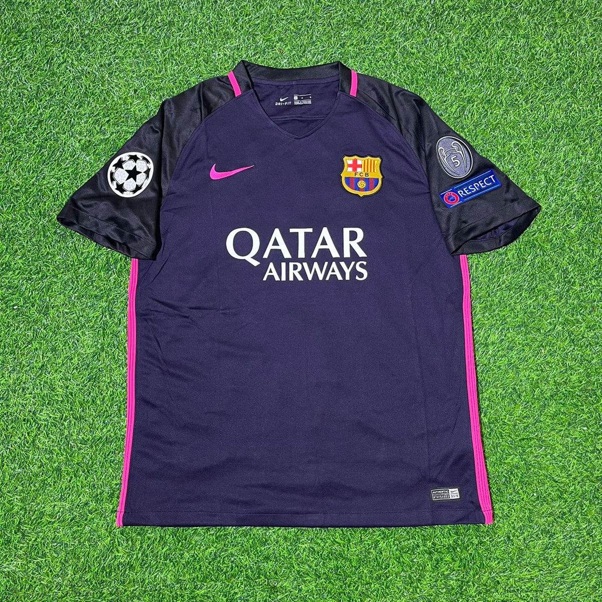 Ivan Rakitic 2014/15 Retro Black Pink Jersey Maillot Trikot Maglia