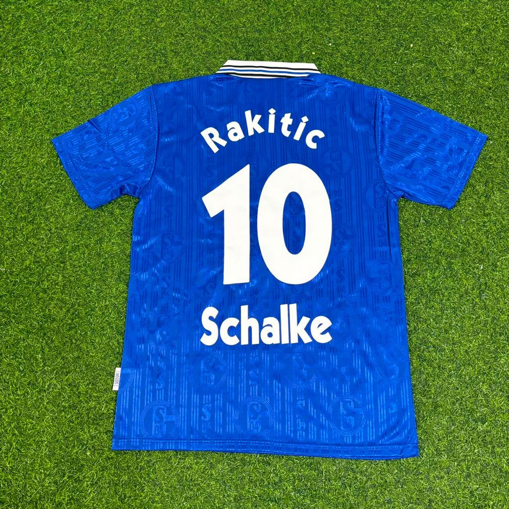 Ivan Rakitic Schalke 04 Heim Retro Fußballtrikot