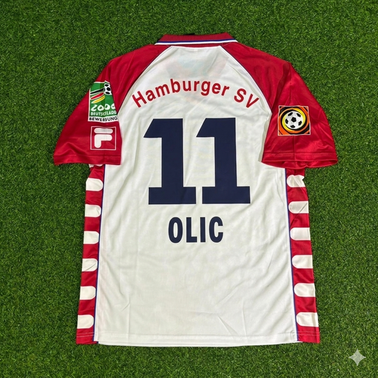 Ivica Olić #11 Hamburger SV Heim Retro Fußballtrikot