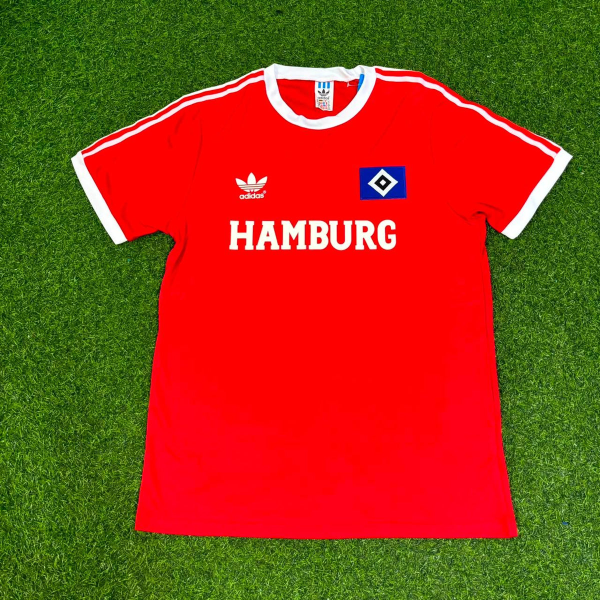 Camiseta de fútbol retro roja de local del Hamburger SV – Ivica Olic