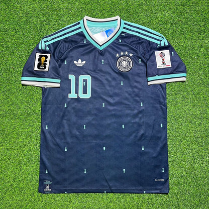 Jamal Musiala #10 Deutschland WM 2026 Auswärts Trikot Blau