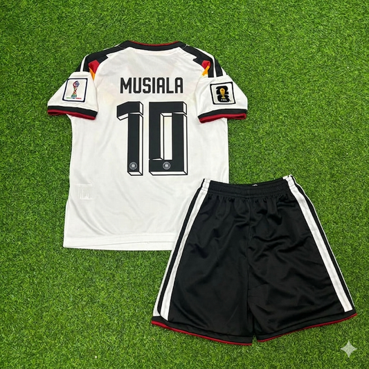 Jamal Musiala 10# Germany 2026 World Cup Kids Home Football Jersey