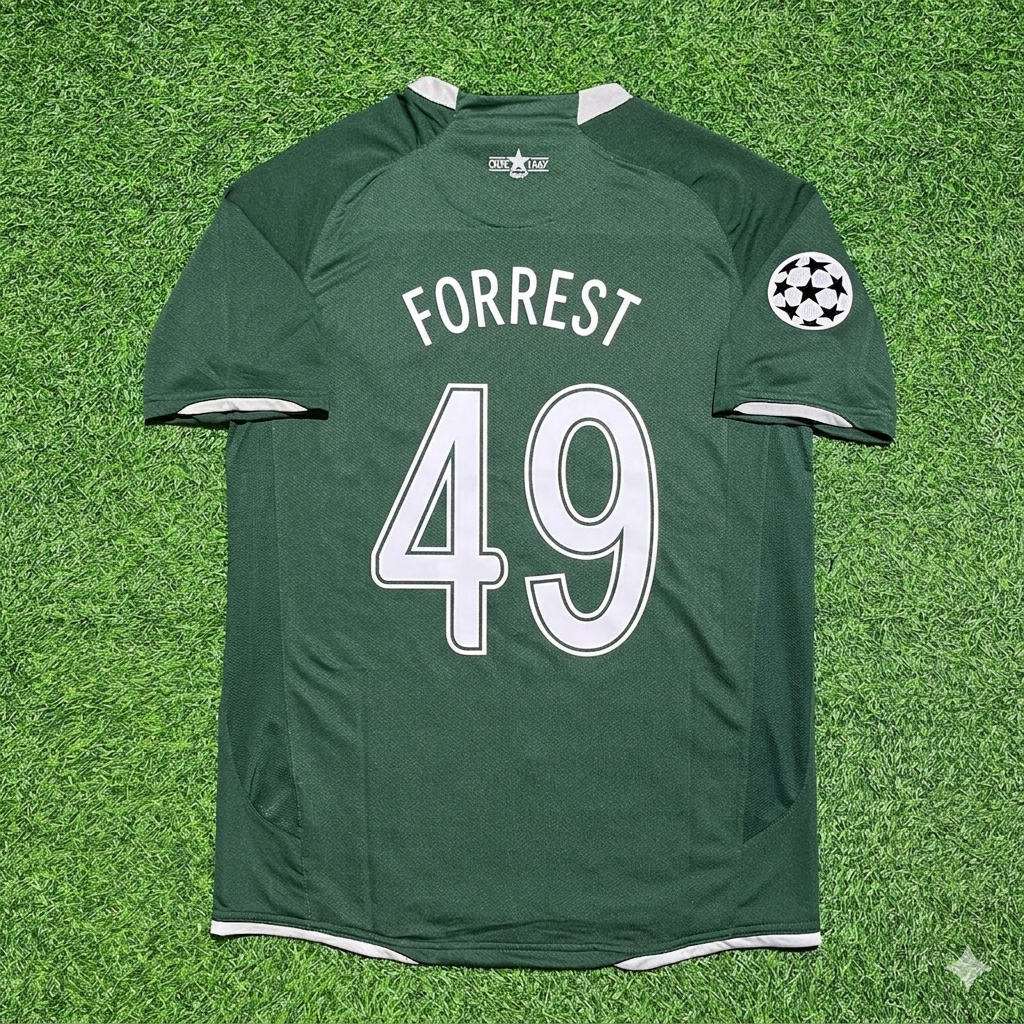 Maillot Rétro Domicile Celtic James Forrest n°49