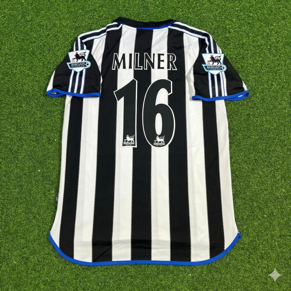 Camiseta retro del Newcastle United – James Milner 16
