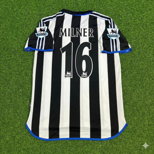 Newcastle United Retro Jersey – James Milner 16