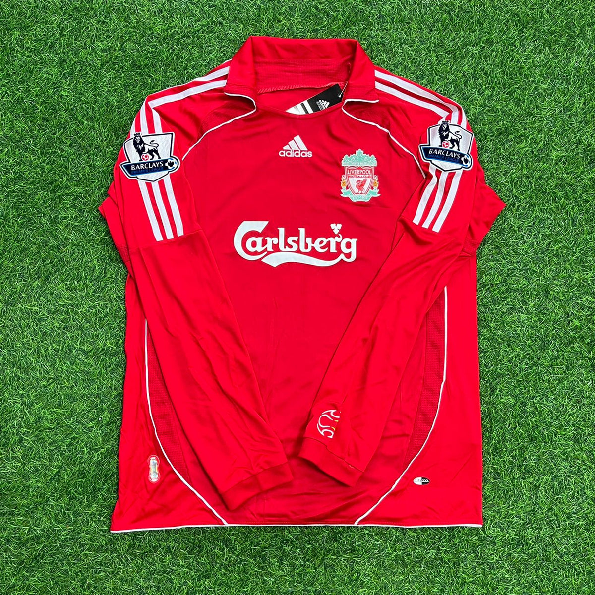 John Arne Riise Liverpool 2007-2008 Maillot Rétro Rouge Trikot Maillot Football