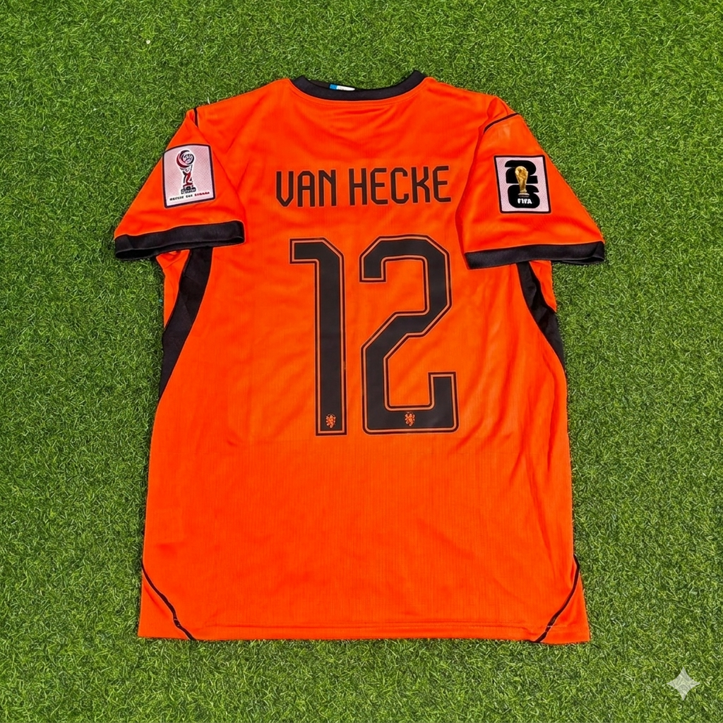 Jan Paul van Hecke #12 Netherlands 2026 World Cup New Season Football Jersey