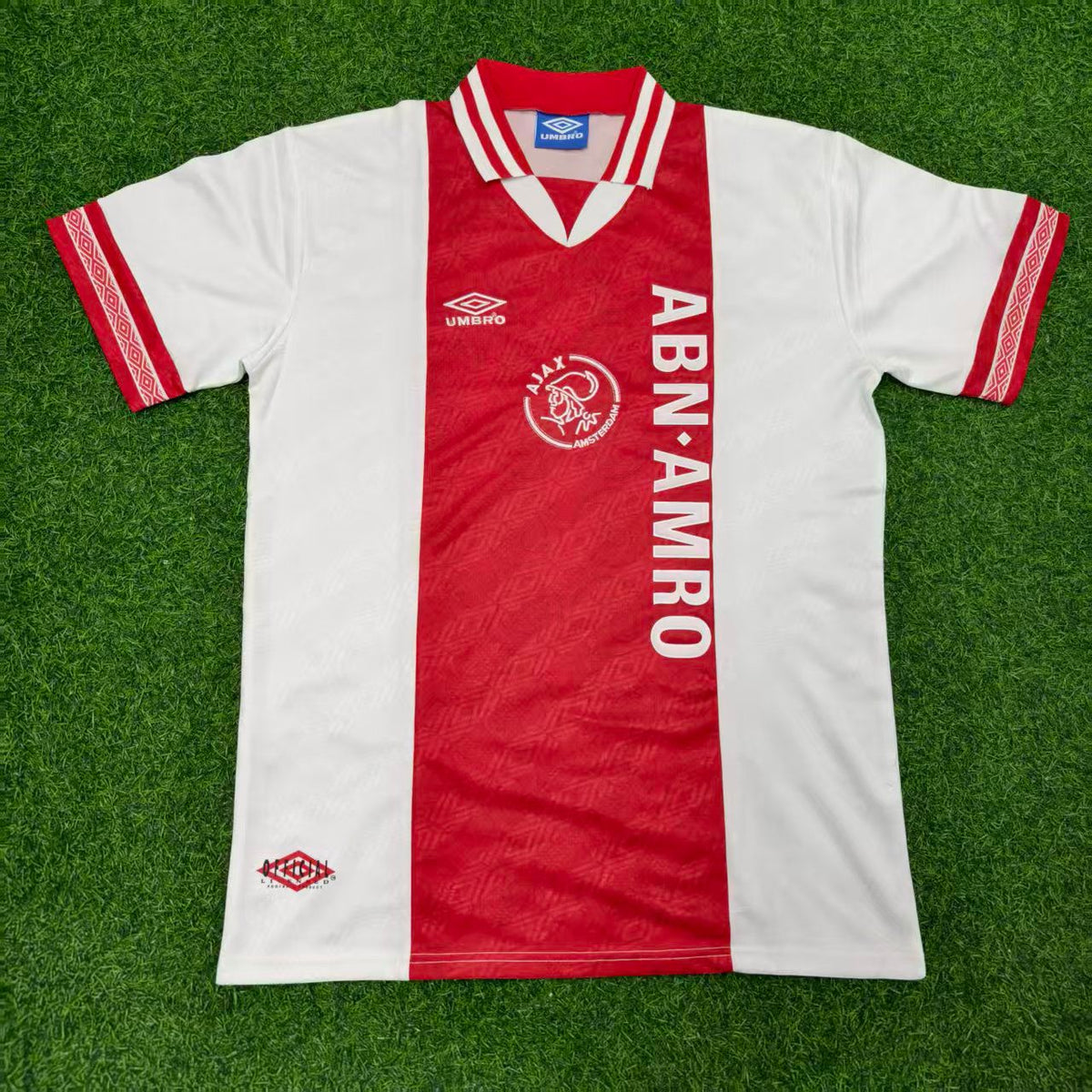 Maillot de football rétro Ajax de Jari Litmanen à imprimé doré