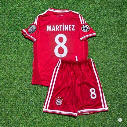 Bayern Munich 2013 Champions League Final Kids Retro Jersey – Javi Martinez 8
