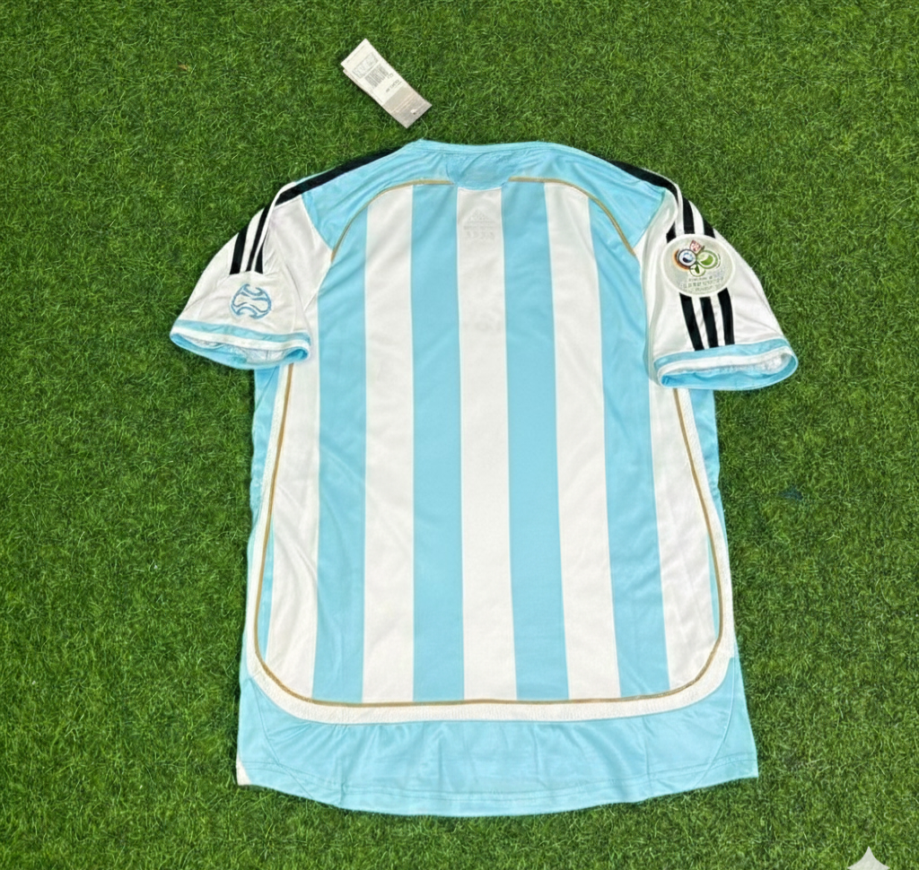 Argentina 2006 World Cup Retro Soccer Jersey Maillot Trikot Maglia