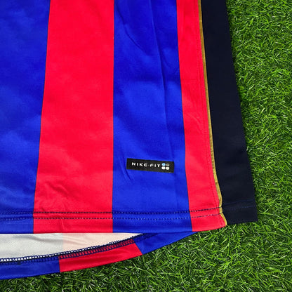Javier Saviola 7 – Barcelona 2001/2002 Home Retro Kit Jersey Trikot Maillot Soccer Shirt