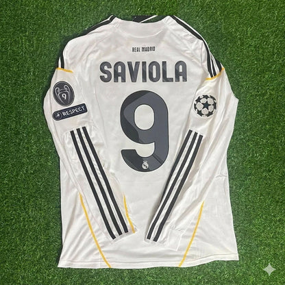 Javier Saviola Real Madrid 2009-2010 Jersey Soccer Shirt