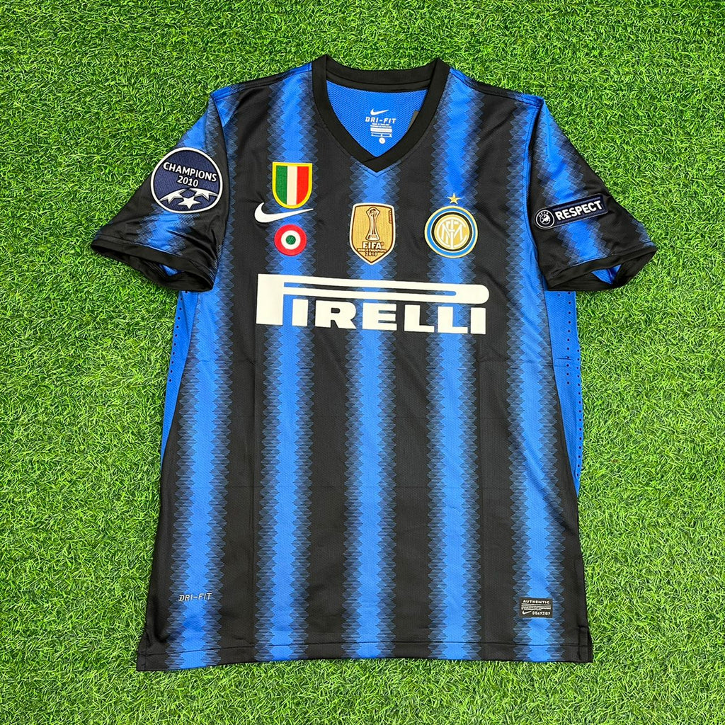 Javier Zanetti - Inter 2011 Special Final Jersey Soccer Trikot Maillot Maglia Soccer Shirt