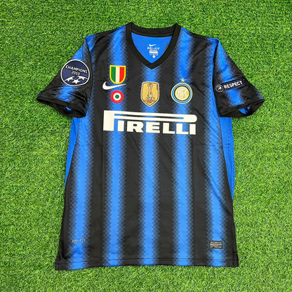 Javier Zanetti - Inter 2011 Special Final Jersey Soccer Trikot Maillot Maglia Soccer Shirt