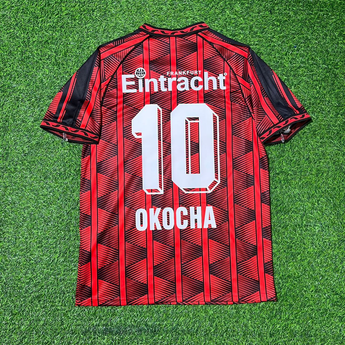 Camiseta de fútbol retro de Jay-Jay Okocha Eintracht Frankfurt 1995/96