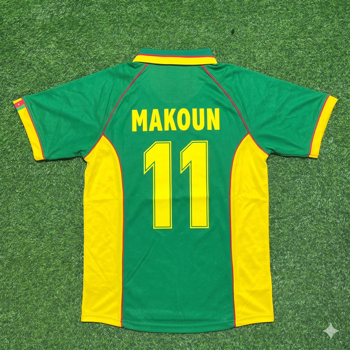 Jean Makoun Kamerun Retro-Fußballtrikot