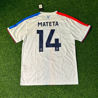 Jean-Philippe Mateta Crystal Palace 2025/26 neues Saison-Fußballtrikot in Weiß