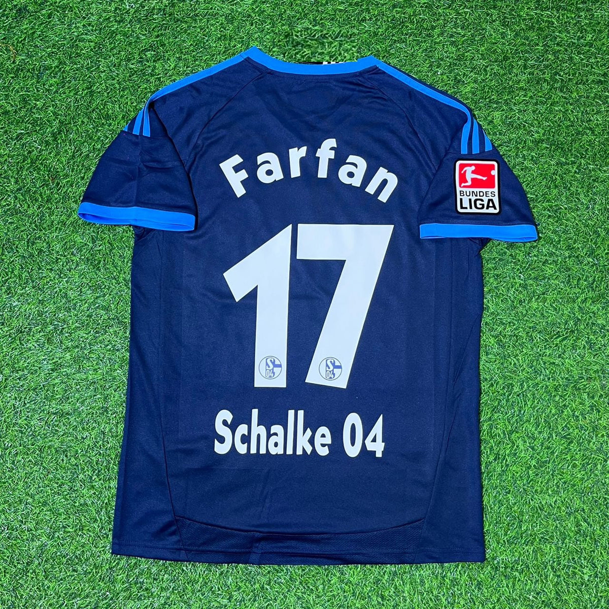 Jefferson Farfan Schalke 04 Maillot de football rétro extérieur domicile 10-11 rouge