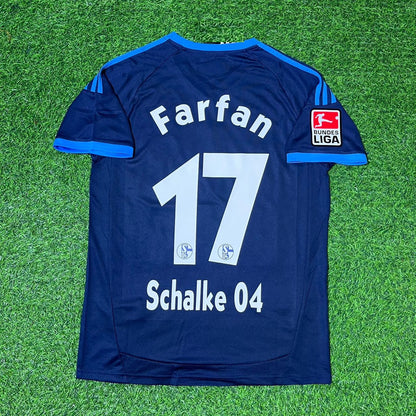 Jefferson Farfan Schalke 04 Maillot de football rétro extérieur domicile 10-11 rouge