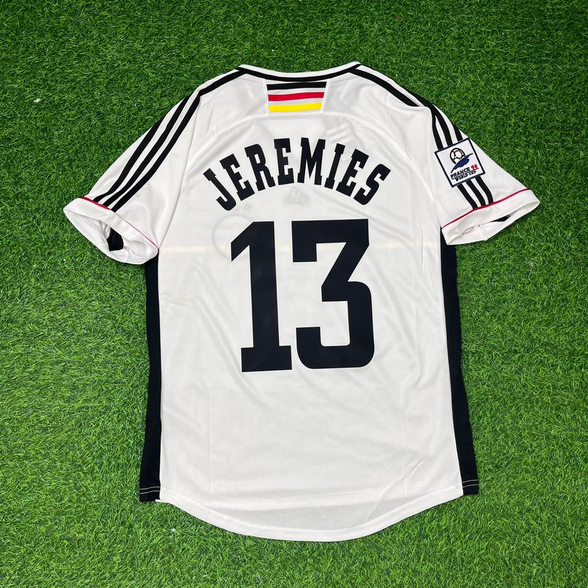 Germany 1998 World Cup Retro Football Jersey – Jens Jeremies