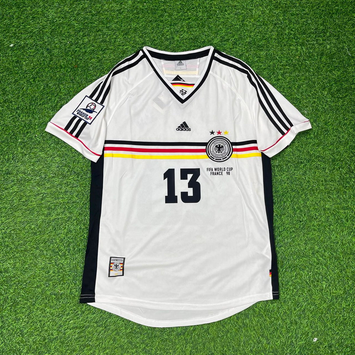Germany 1998 World Cup Retro Football Jersey – Jens Jeremies