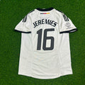 Jens Jeremies Germany Deutschland 2002 World Cup White Retro Football Jersey