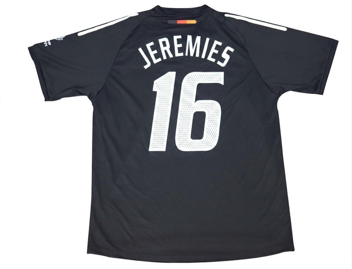 Jens Jeremies Germany Deutschland 2002 World Cup Japan Korea Black Retro Jersey Trikot