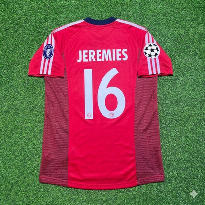 Bayern Munich 2002/03 Home Red Retro Jersey – Jens Jeremies
